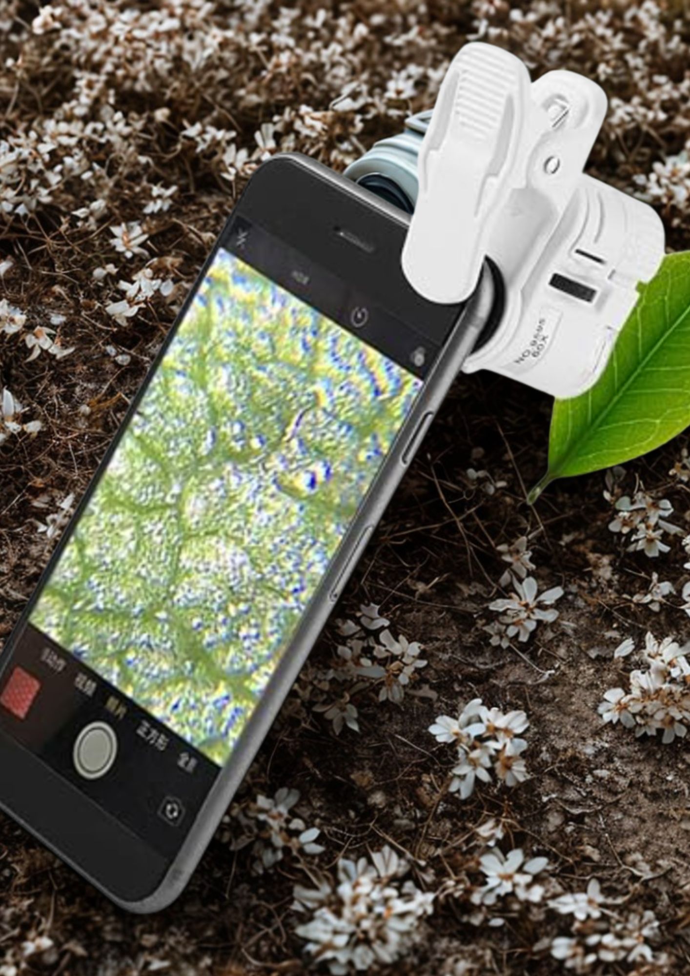 Microscopio clip para celular – 60x - Imagen 5