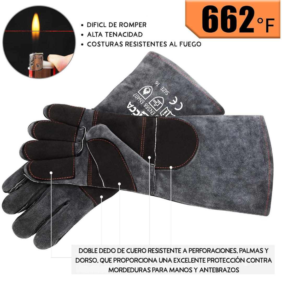 Guantes RAPICCA manejo fauna silvestre - Imagen 2