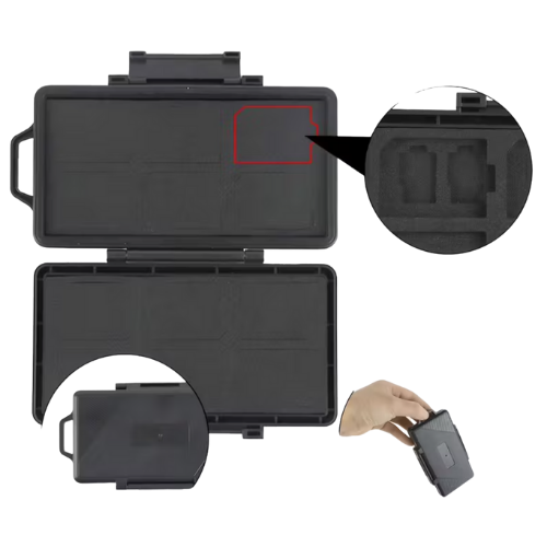 Tarjetero 12SD/24MicroSD resistente a la humedad - Imagen 3