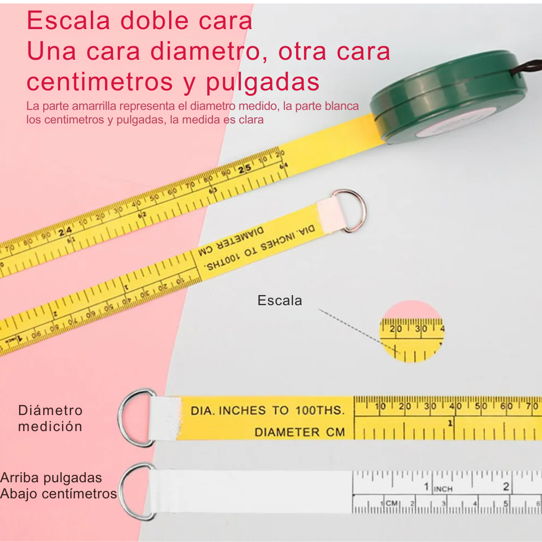 Huincha diamétrica 2 metros - Imagen 3