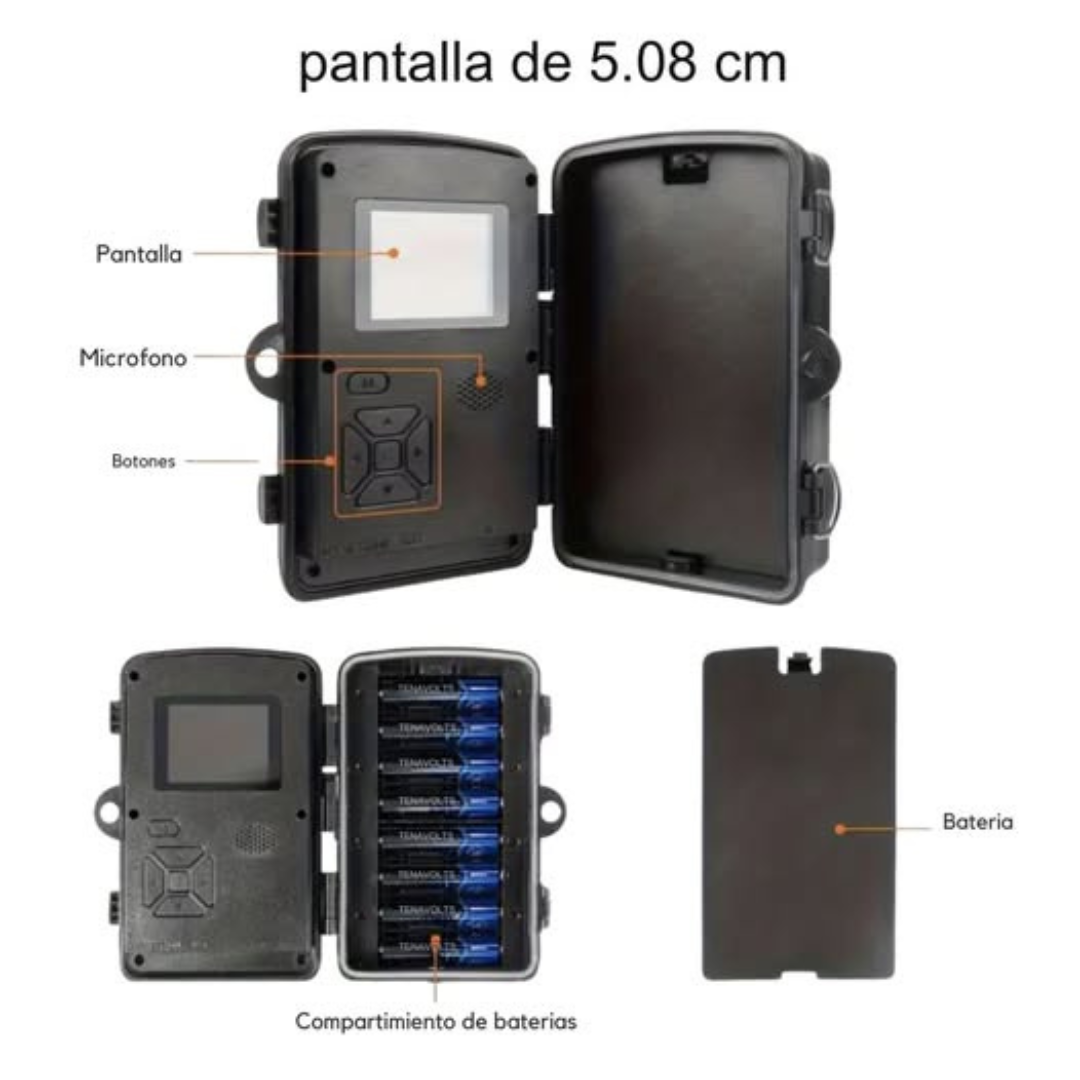Cámara de Vigilancia nocturna (Kit con Memoria 16GB) - Imagen 2