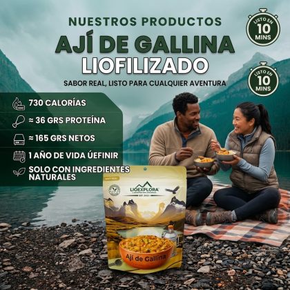 Ají de Gallina Liofilizado | Comida para Camping