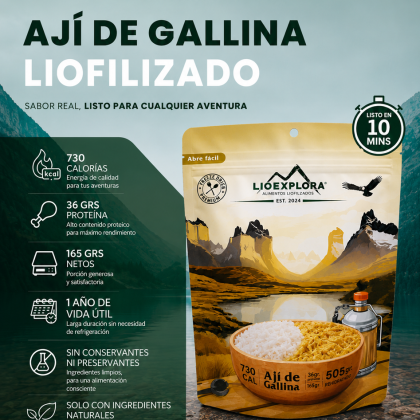 COMIDA LIOFILIZADA